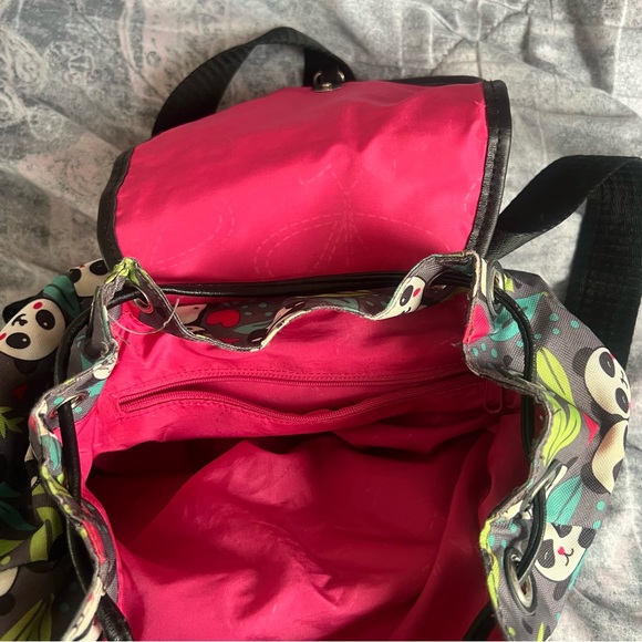 Panda Print Mini Backpack - Picture 4 of 5